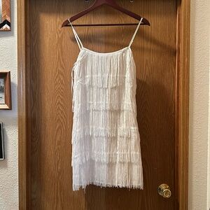 Maxi fringe dress. Never worn. Bought for my bachelorette party.